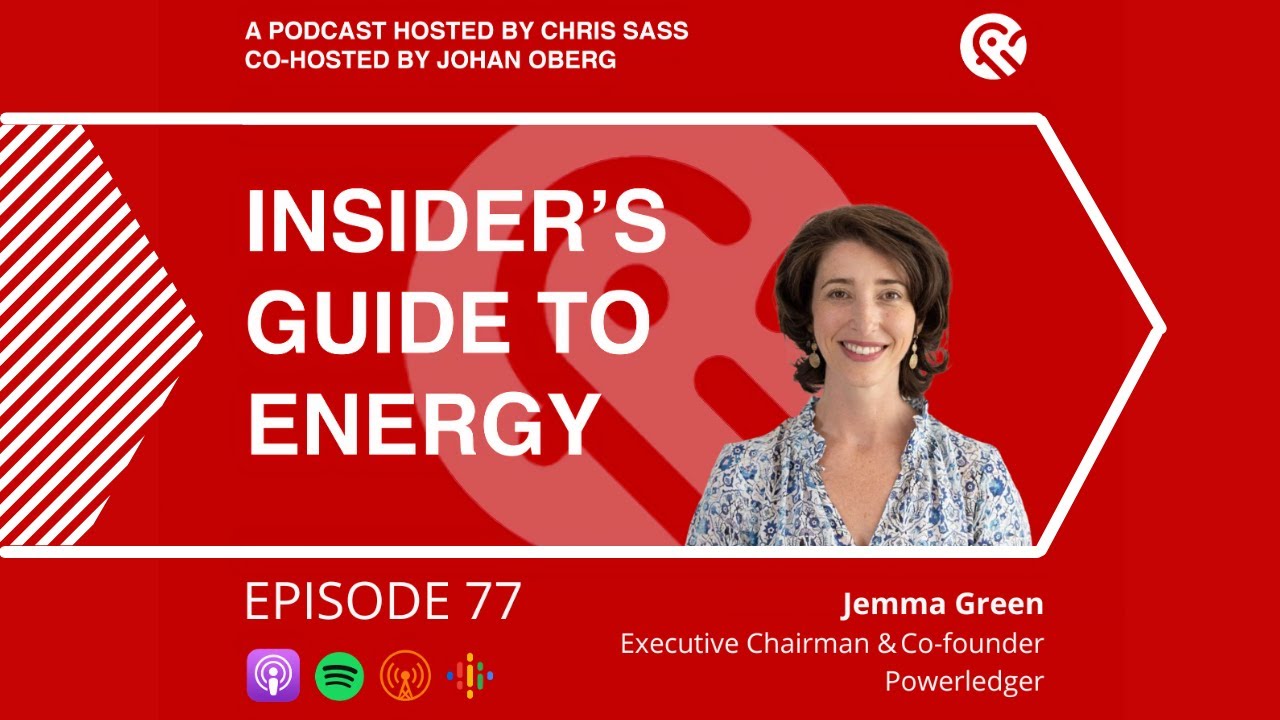 77 - Democratisation of energy market with Jemma Green