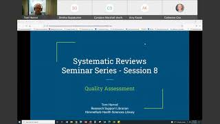 Fall 2021 Systematic Review Series 8 Quality Assessment