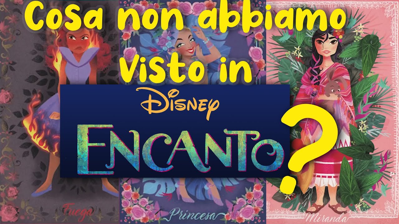 PERSONAGGI mai visti in ENCANTO?  - concept, design, curiosità