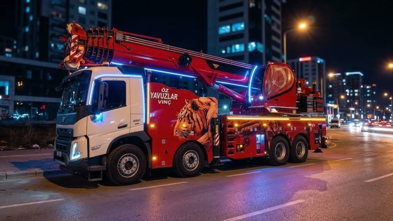 Mobil Vinç Kiralama Hizmeti Tanıtım Videosu - Öz Yavuzlar Vinç