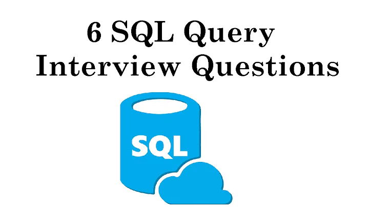 IQ15:  6 SQL Query Interview Questions - DayDayNews