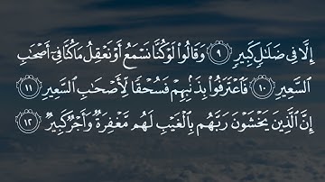 067 | Surah Al Mulk | Syeikh Muhammad Luhaidan | سورة الملك بصوت محمد اللحيدان تلاوة رائعة | HD