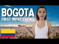 This is colombia bogota first impessions