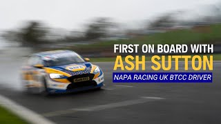 Ash Sutton- On Board 2024 BTCC NAPA Ford Focus at Brands Hatch
