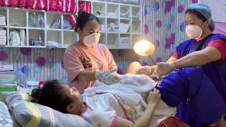 Unmedicated Birth || Painful Delivery