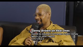 Danny Brown on Sobriety, Breakfast Food, Chihuahuas and more | Real Ones Show #dannybrown