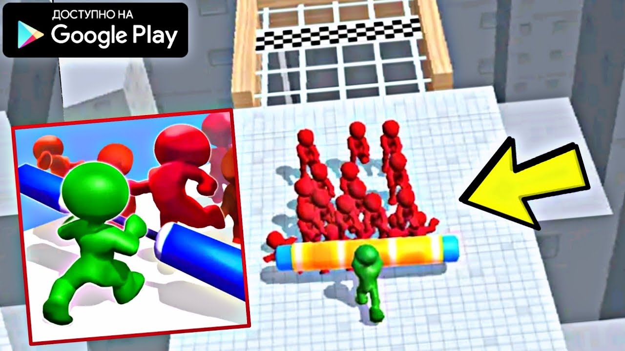 ВСЕХ РАСТОЛКАЮ! НОВАЯ АРКАДА ОТ VOODOO НА АНДРОИД ОБЗОР PUSH'EM ALL ANDROID