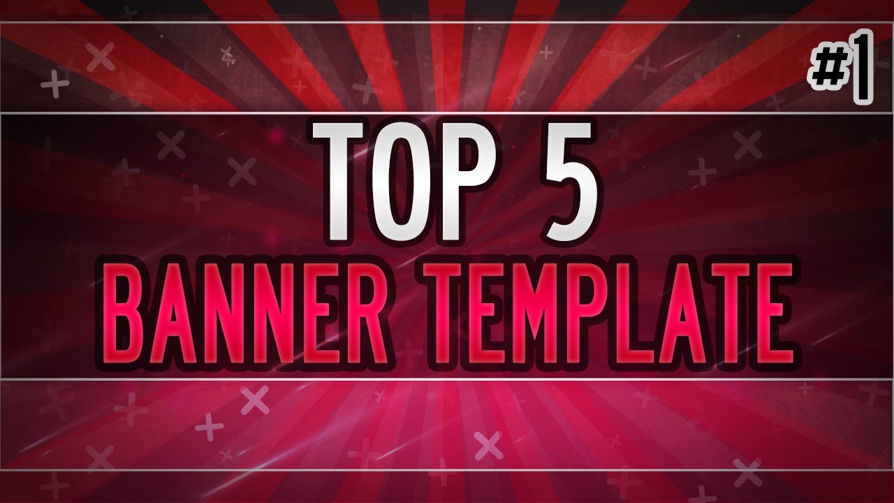 Free Gfx Top 5 Banner Template 1 ♛ Photoshop Cs6 And Cc Free