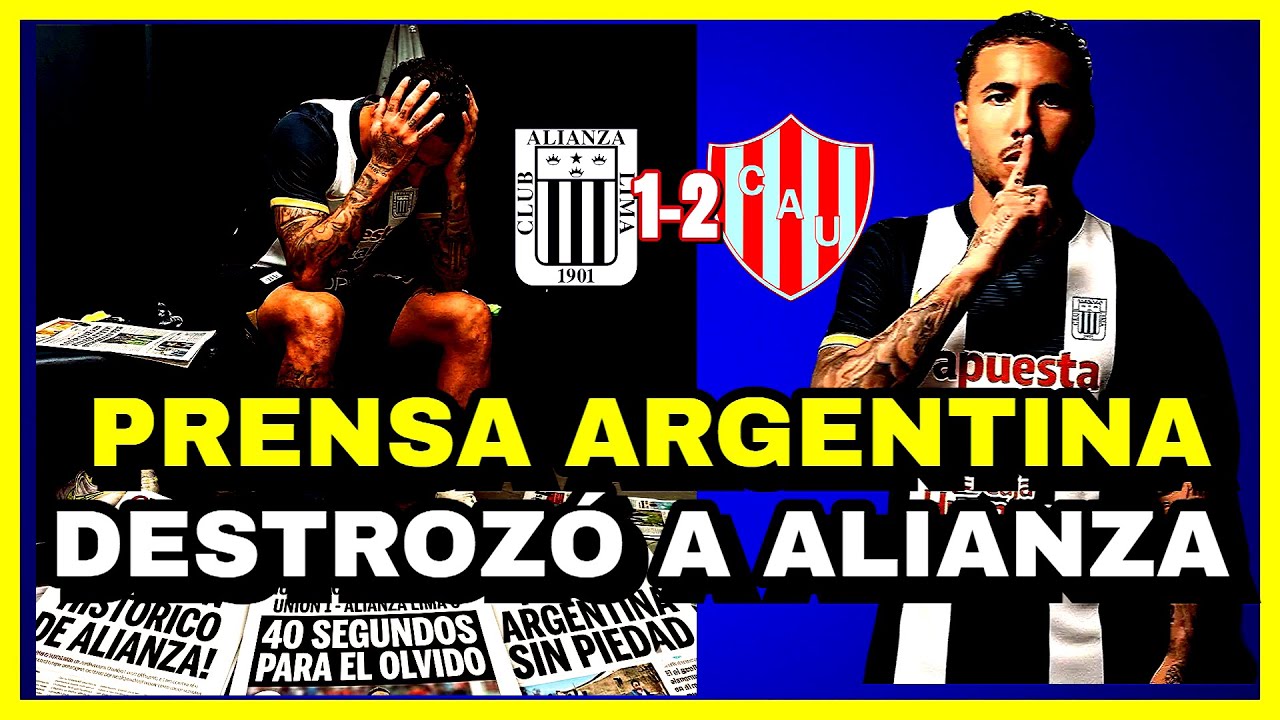 ALIANZA LIMA: La reacción de la prensa argentina al blooper de SERGIO PEÑA
