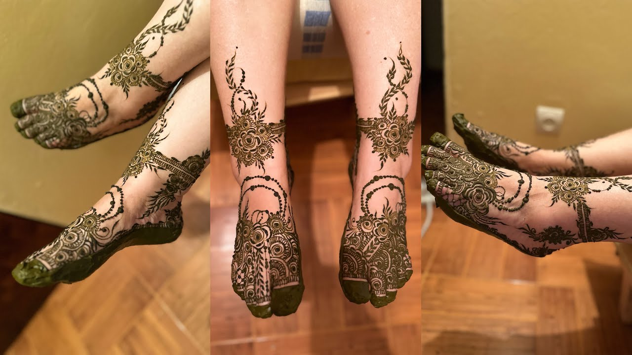 نقش هندي عامر للرجلين