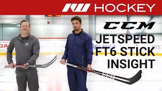 Ccm Jetspeed Ft6 Pro Stick Line On-Ice Insight