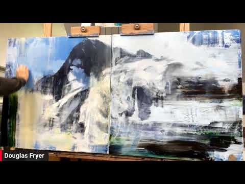 Free Art Lesson : How to Apply Detail and Abstract to your Painting with Douglas Fryer