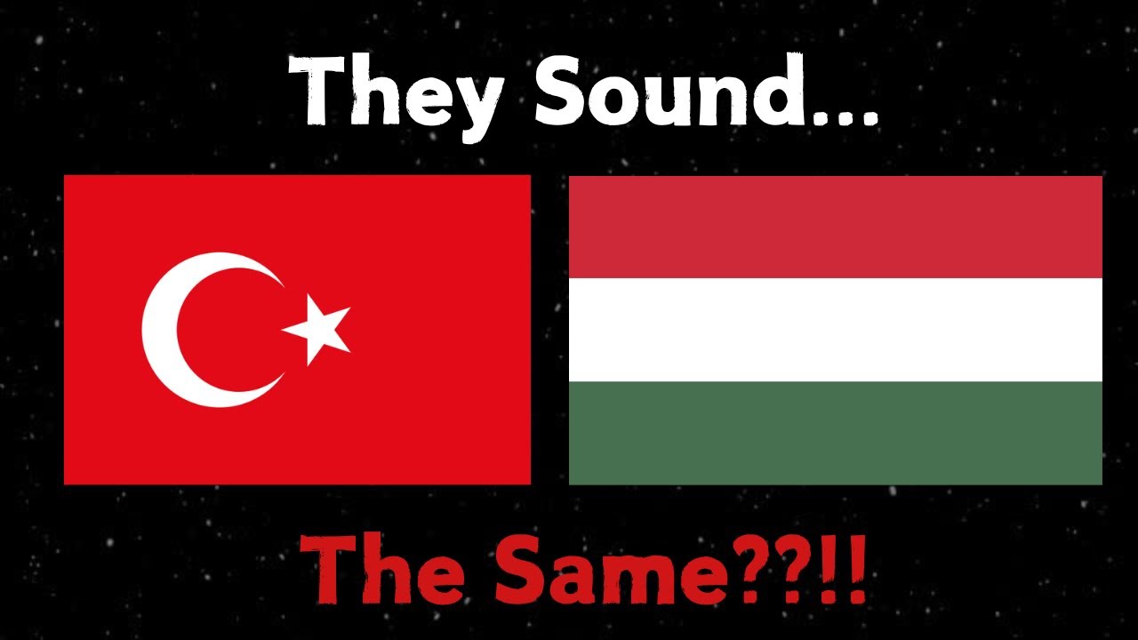 Do Hungarian and Turkish Sound Similar? 🇭🇺🇹🇷