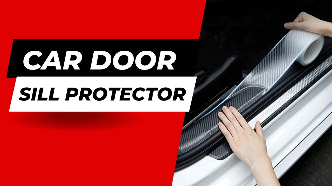 Car door step protection Car door sill protection Door foot step