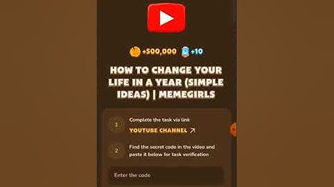 How to Change your Life in a Yea Memefi Video Code