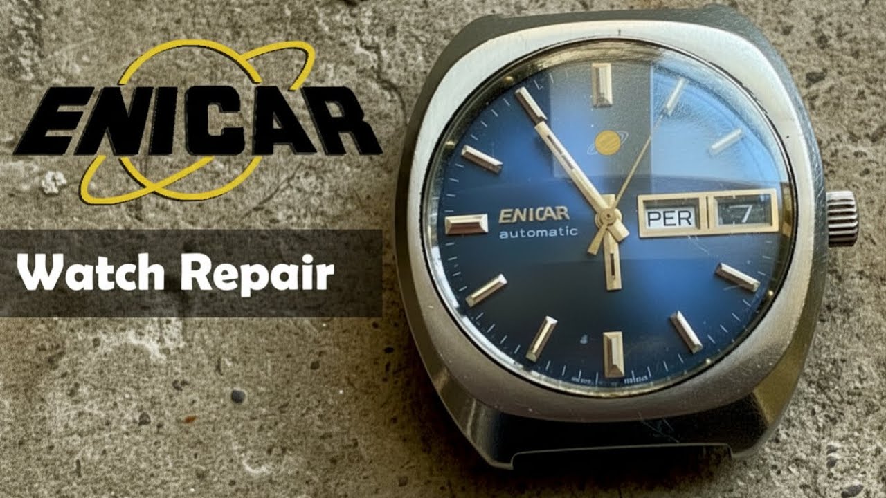 Настоящие часы джентльмена | Винтажный Enicar вернулся из Швейцарии!