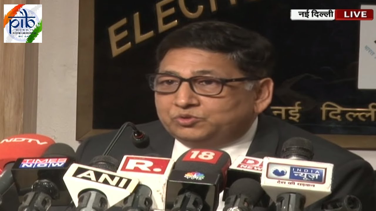 Press Conference by Election Commission of India | Lok Sabha  Elections 2019