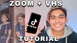 VHS   SMOOTH ZOOM TIKTOK TUTORIAL | JIRO MORATO