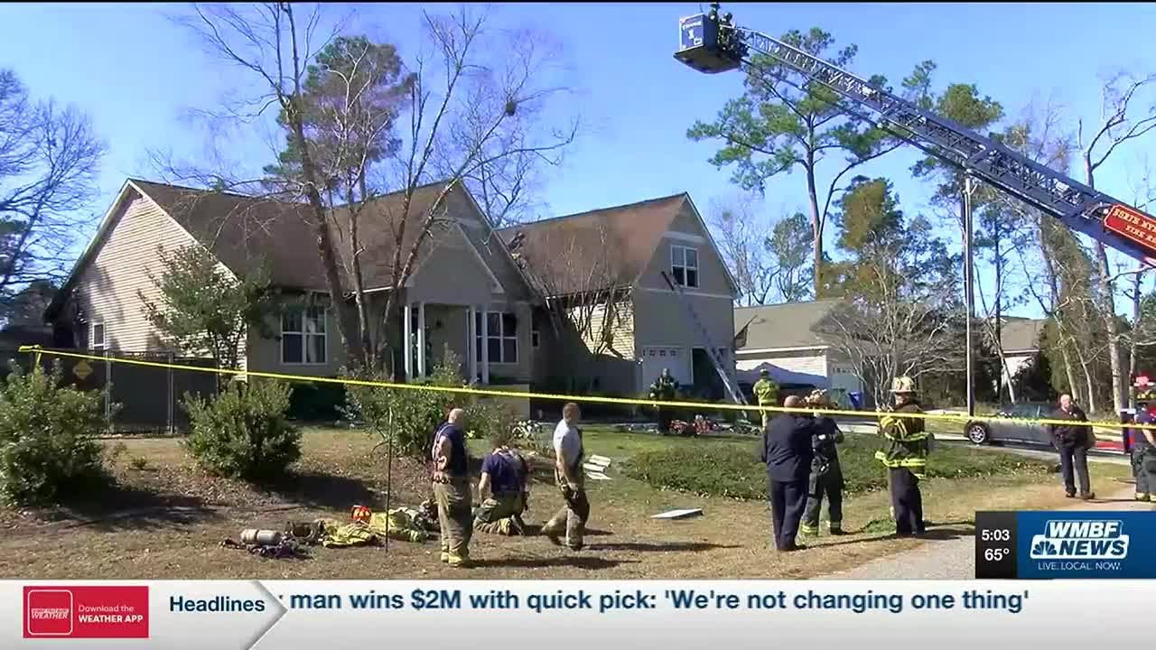 3 out of 5 dogs rescued from North Myrtle Beach two-alarm house fire ...