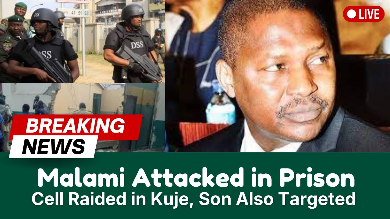 Malami and Son Attached in Prison, Over 40 DSS Officials On Patrol