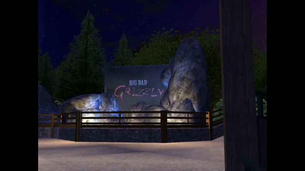 RCT Coaster - Big Bad Grizzly - Arrow Custom Looper - YouTube