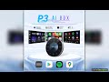 OttoAIBOX P3 CarPlay AI Box Wireless Android Auto for mini HDMI TV Box Car Accessories for Toyota