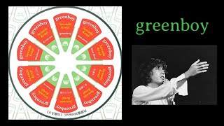 沢田研二「greenboy」＆歌詞(概要欄) ジュリー誕生祭 vol.1 - YouTube