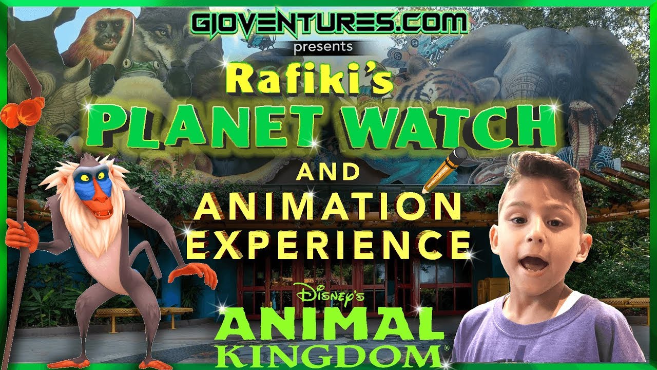 Rafiki's Watch Conservation Station and Animation Experience at Disney's Animal Kingdom