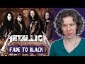 First time hearing fade to black  vocal analysis and reaction feat metallica live in seattle 89