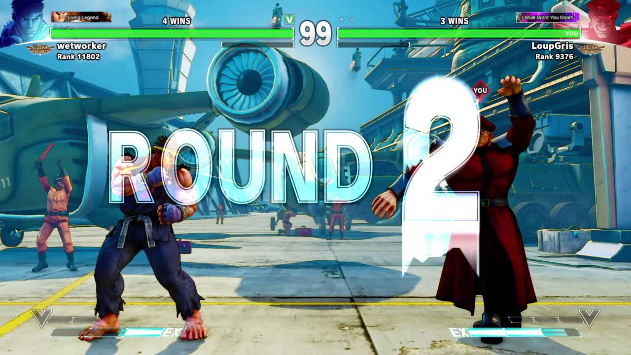 SFV - wetworker (Ryu) vs LoupGris (M.Bison)