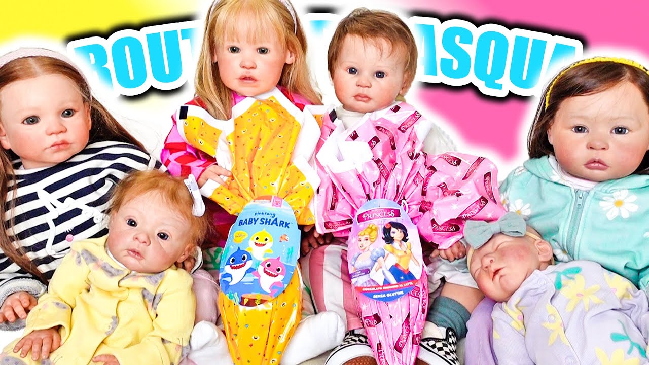 Matilde l’ha RUBATO 😱 DISASTRI a PASQUA! APRIAMO le UOVA!! ROUTINE con 7 REBORN 🐰