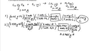 Chapter 3 Empirical Formula Problem page 14