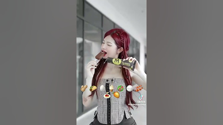 Mukbang ăn theo icon cùng Ciin | (Lấy Video: sowiee.jenniebp)