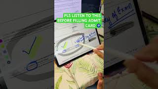 How to Fill Admit Card WITHOUT Getting Rejected!⚠️ | NEET 2025 | DR. Vani Sood