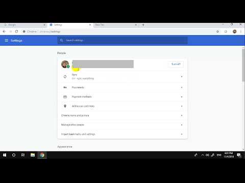 วิธีการทำ sync bookmark Google Chrome