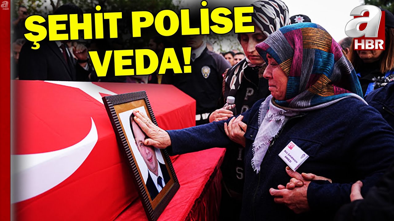 İzmir'de Şehit Polis Memuru Mehmet Tozun Son Yolculuğuna Uğurlandı | A Haber