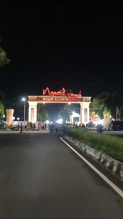 Alun - alun ngawi #ngawiramah