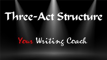 How to write using the three act structure | Your Writing Coach Episode 1| WriteLikeALegend