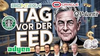 US-Markt vor FED: Oracle, Silber, Intuitiv, Palantir, Ayden, Constellation, Starbucks, Biontech