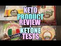KETO PRODUCT REVIEW W/KETONE TESTS (LOW CARB TORTILLA EDITION!)