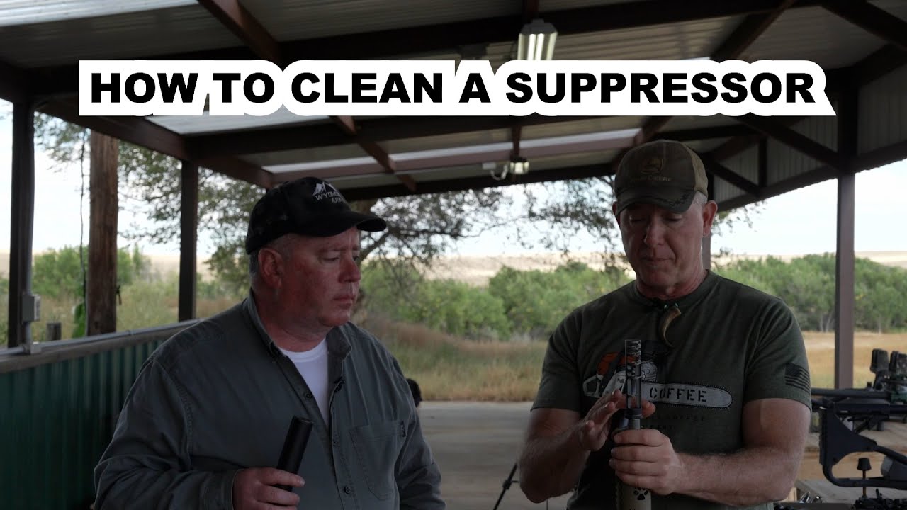 How to Clean a Suppressor YouTube
