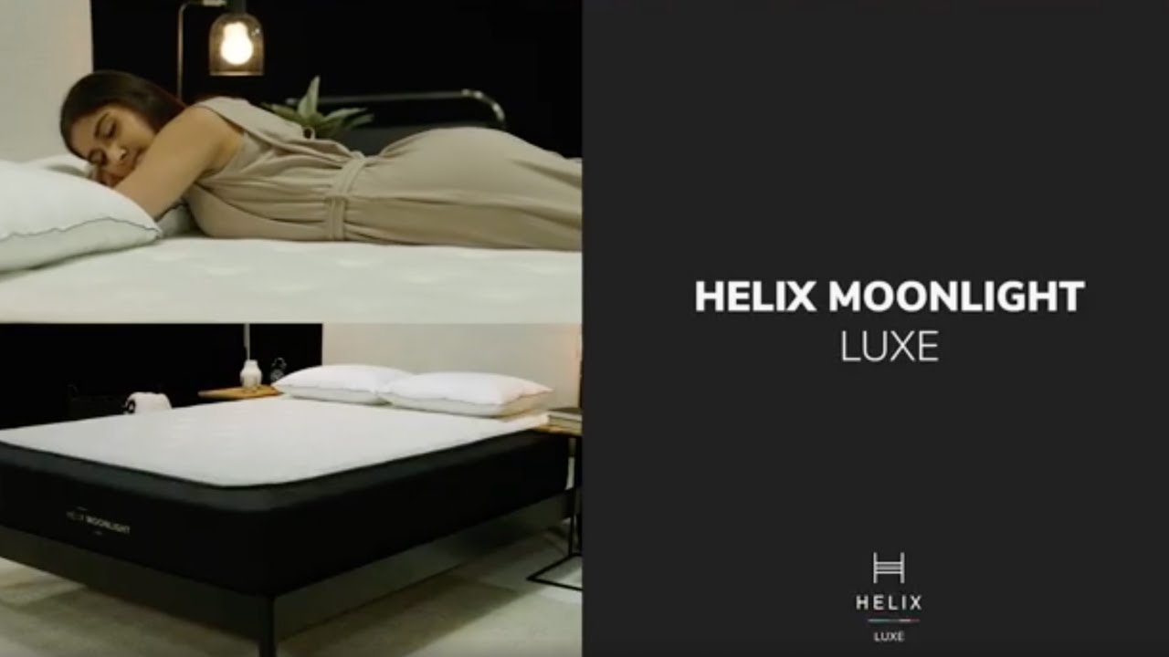 Helix Moonlight Luxe Mattress | Soft, Responsive Support for Back and Stomach Sleepers