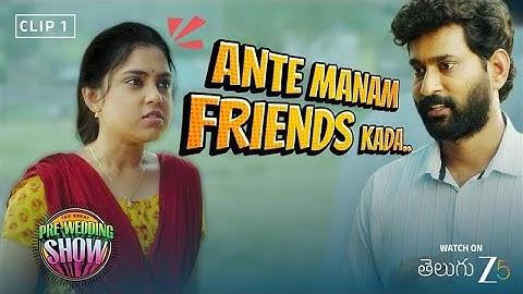 The Great Pre-Wedding Show | Thiruveer, Teena Sravya, Rohan | Watch on ZEE5