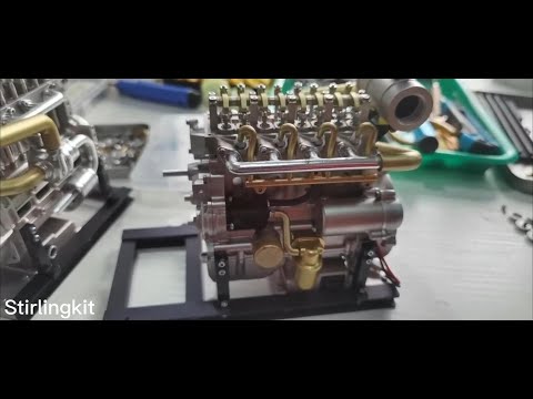 Miniature Diesel OHV Engine | Stirlingkit - YouTube