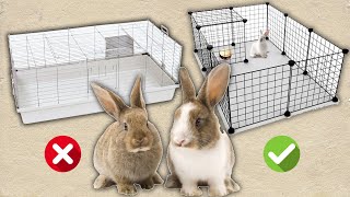Вольер или клетка для декоративного кролика - что выбрать и как обустроить? Кролик в квартире