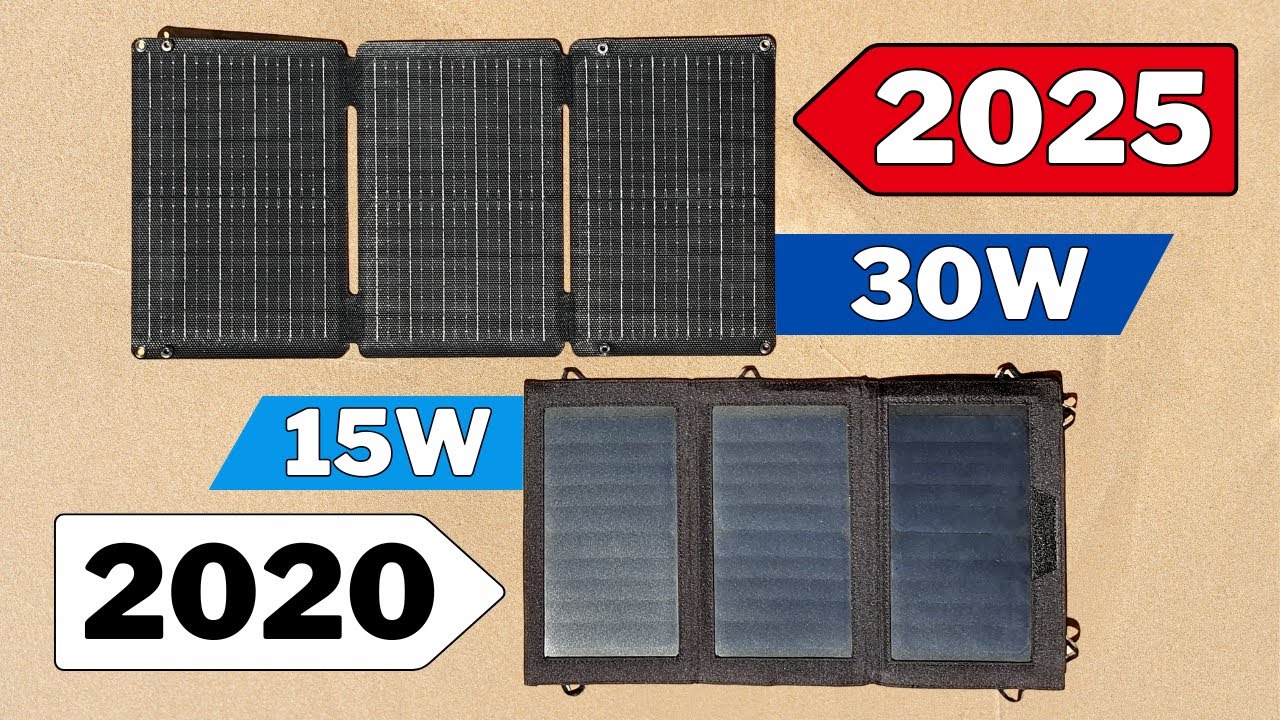 Best Portable Solar Panels? (Forclaz SLR 900 15W vs BigBlue SolarPowa 30W)