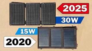 Best Portable Solar Panels? Forclaz Slr 900 15W Vs Bigblue Solarpowa 30W
