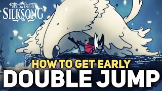 Hollow Knight Silksong - How To Unlock Double Jump Early (Faydown Cloak)