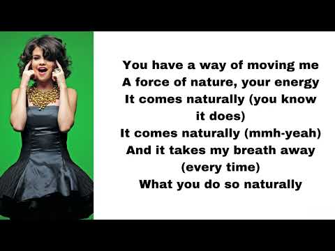 Selena Gomez & The Scene - Naturally (lyrics)