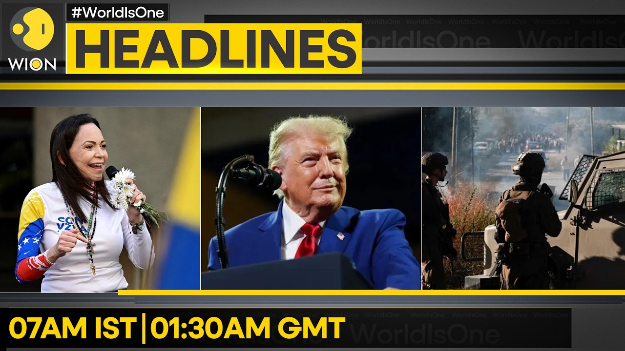 Machado: Won’t Take Part In Talks With Govt | Trump Shares AI Images Of Attack On Iran | Headlines Machado: Won’t Take Part In Talks With Govt | Trump Shares AI Images Of Attack On Iran | Headlines